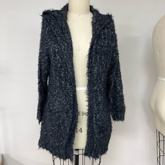 Express Fuzzy Cardigan M - Picture 2 of 10
